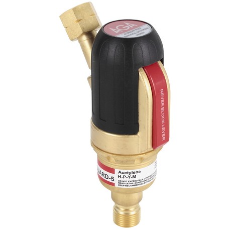 TAKAISKUSUOJA ASETYLEENI SAFE-GUARD 5A PR AGA